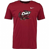 Temple Owls Nike Big Logo WEM T-Shirt - Garnet